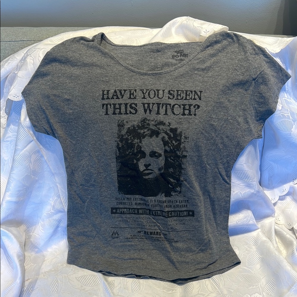 Universal Studios Bellatrix Lestrange Gray Graphi… - image 2